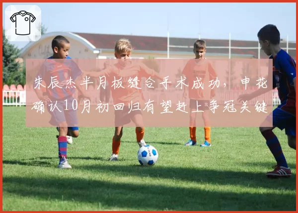 朱辰杰半月板缝合手术成功，申花确认10月初回归有望赶上争冠关键战