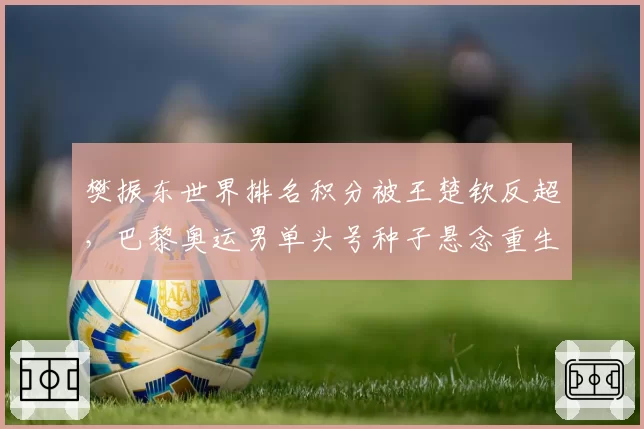 樊振东世界排名积分被王楚钦反超，巴黎奥运男单头号种子悬念重生？